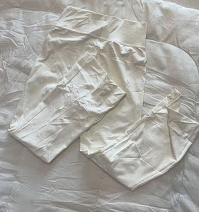 High Waisted Flared Trousers