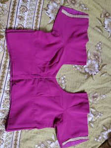 34 size Elegant Magenta Blouse