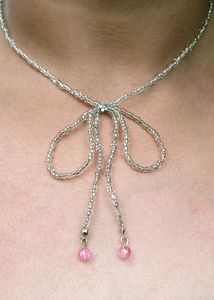 Coquette Bow Necklace 🎀