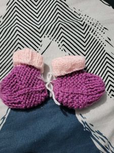 Handmade Baby Booties