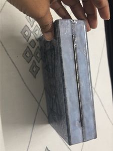 original ted baker Sparkly Grey Clutch Bag