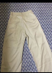 Wide Leg Neutral Toned Pants