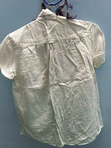 Shaded White And Blue Shirt