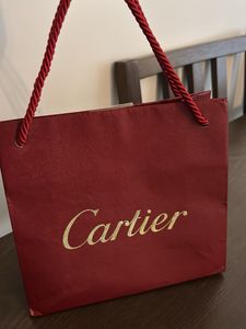 Authentic Cartier Shopping bag