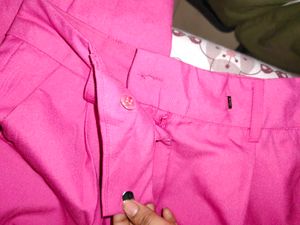 Hot Pink Wide Leg Trousers
