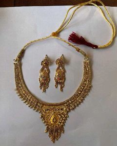 Golden Jewellry set