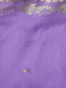 Elegant Lavender Saree