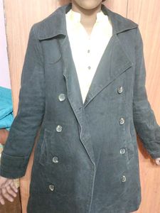Vintage Black Trench Coat