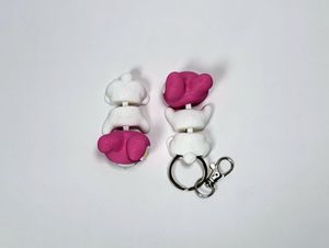 Articulated Cute Bunny keychain