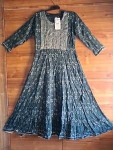 Brand New Grean Anarkali Kurti💚