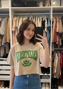 California Graphic Crop Top