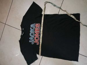 Jack &amp; Jones Black Logo T-Shirt