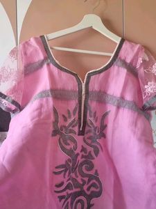 4XL Embroidery Beautiful Cotton Straight Kurti 😍