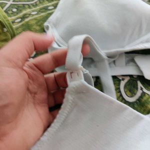 Comfortable White Bras (Set of 2)