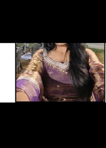 Beautiful Purple &amp; Gold Ethnic Kurta Set