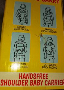 Ashraya 4-in-1 Ergonomic &amp; Adjustable Baby Carrier