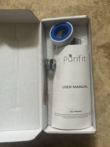 Purifit Black Premium Water Shower Filter