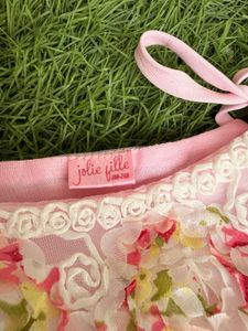 Adorable Pink Tulle Baby Dress