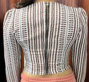 White Brown Top