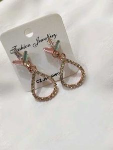 Sparkling Teardrop Earrings