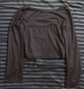 stripped long sleeve top🎈