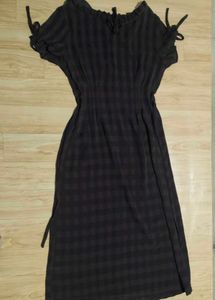 Chic Striped Midi Dress