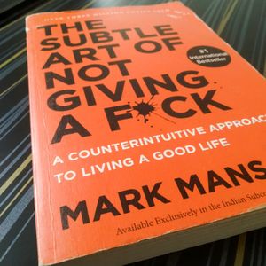 Subtle art of not giving a fuck by Mark Manson