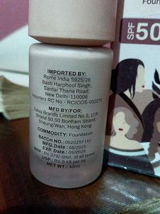 Mars High Coverage Foundation SPF 50