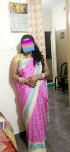 Synthetic saree