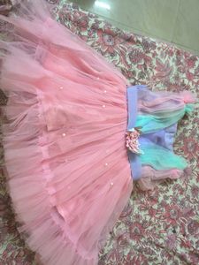 Multicoloured Tulle Dress