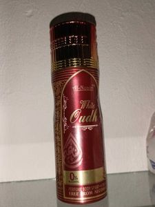 AL NUaim White Oudh Perfume Body Spray - Luxurious