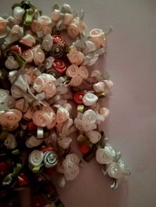HANDMADE SATIN FLOWERS FOR SALE!!