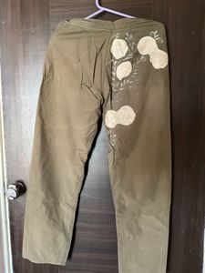 Olive Green Outdoor Pants Ladies
