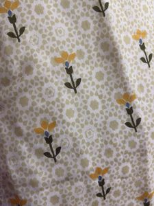 Elegant Printed Kurta with Floral Embroidery