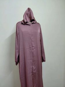 Elegant Flowy Mauve Ethnic Gown
