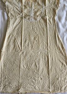 Elegant Beige Printed Kurta
