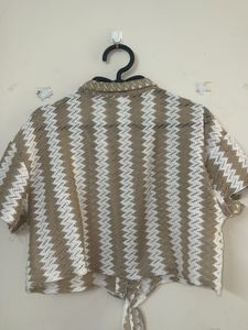 Chic Crochet Knit Top