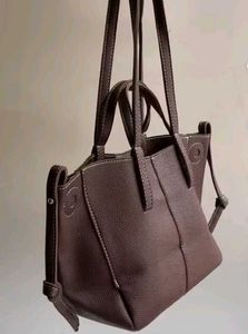 Stylish Tote Handbag available in 3 shades black,