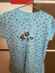 Cute Bird & Mushroom Tee