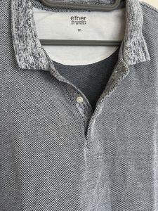 Ether Polo Tshirt In Self Design