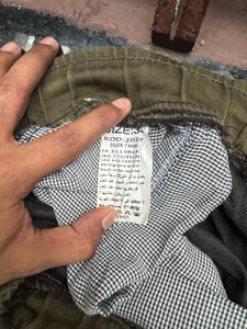Men's Casual Olive Jogger Pants