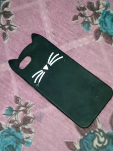 SLRRealme C2 Cute Cat Shaped Silicon Back Cover