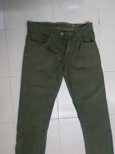 Men's Green Zara Jeans