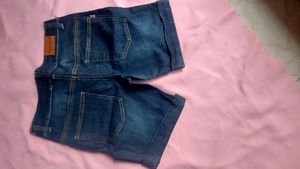 Blue Denim Shorts