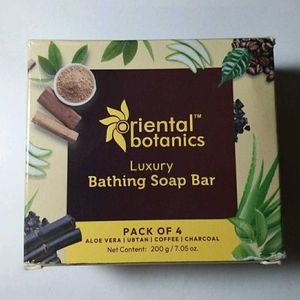 Oriental Botanics Luxury Bathing Soap 4 Bar Pack
