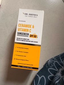 Dr. Seth's Ceramide & Vitamin C Sunscreen SPF 50