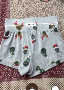 Cute Dog Print Sleep Shorts Cloud Material
