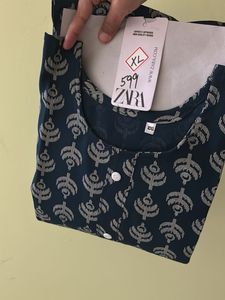 Stylish Blue Printed Kurta