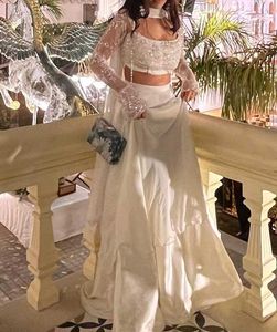 🌟White Ethereal Lehenga
