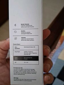 Minimalist Oat Extract Gentle Cleanser 50ml
